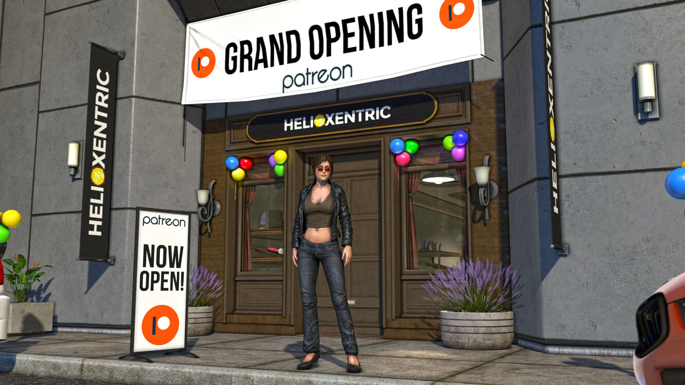 Grand Opening - Patreon Now Open!